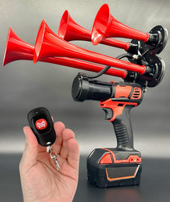 Quad Train Horn for Milwaukee® 18v Battery - BossHorn