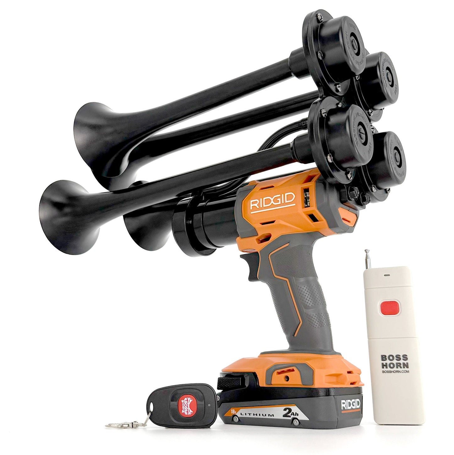 Ridgid Train Horn 18v - Extreme Series - BossHorn