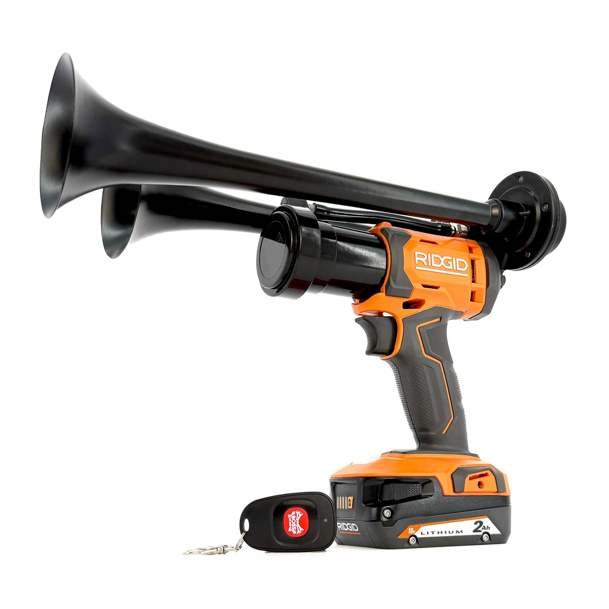 Ridgid Train Horn Gun: Dual - BossHorn - BossHorn