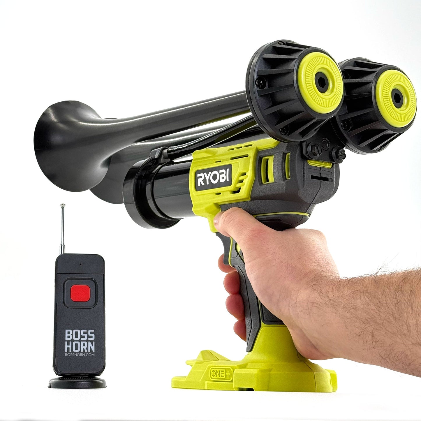 Ryobi Train Horn - Dual Drill Horn (New 2026 Model) - BossHorn