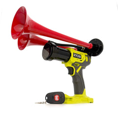 Ryobi Train Horn Gun - Dual Drill Horn - BossHorn