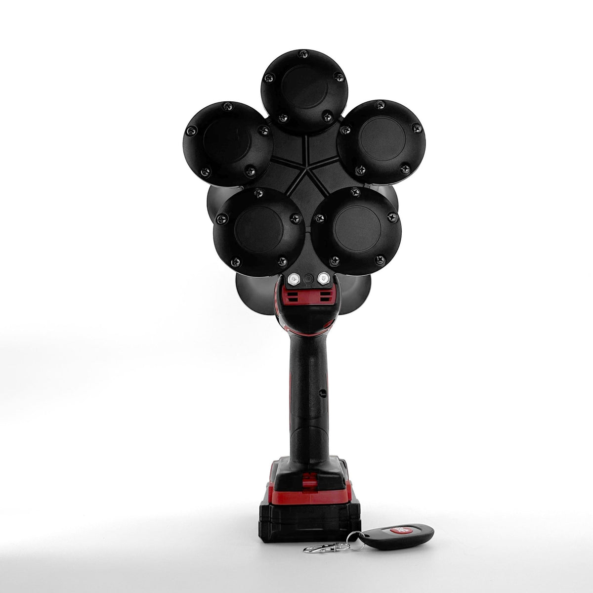 Milwaukee Train Horn Gun with 5 Trumpets and Remote - BossHorn