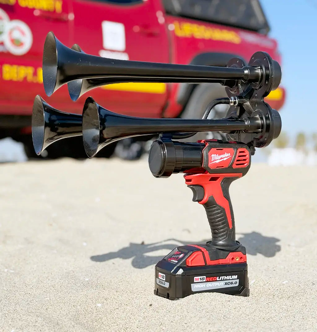 air horn cordless drill