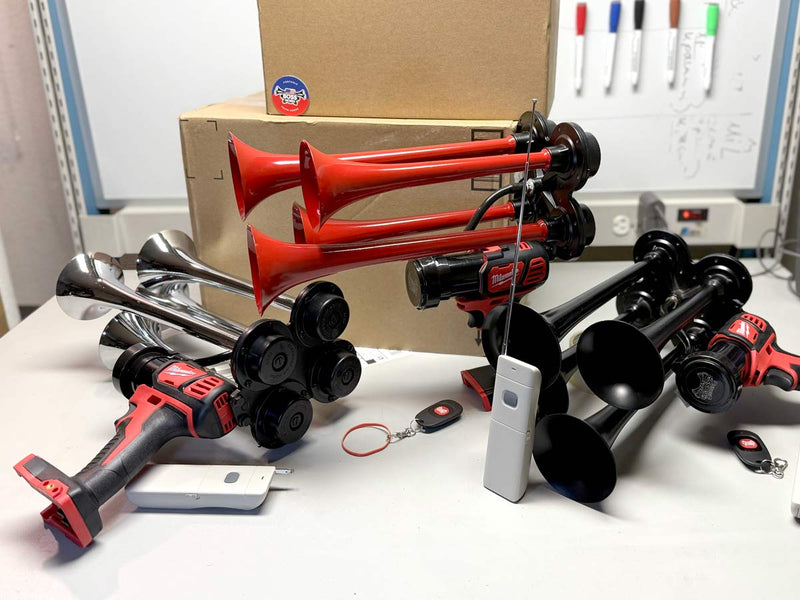 Does Milwaukee make a train horn?