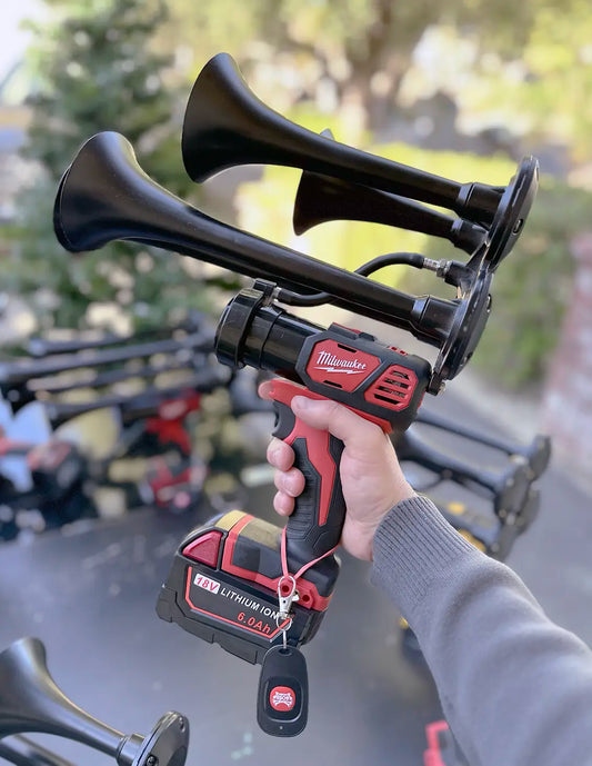 quad air horn kit