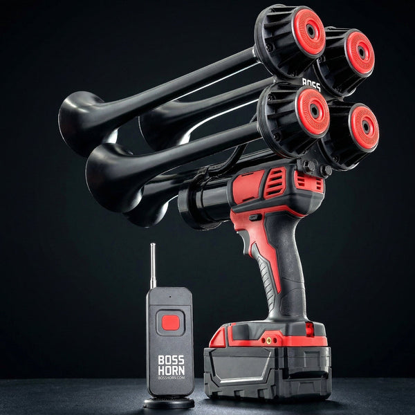 Boss Series Train Horn for Milwaukee® 18v Battery - BossHorn