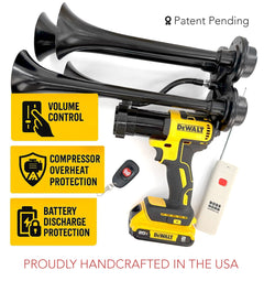 DeWalt Train Horn 20v - Extreme Series - BossHorn