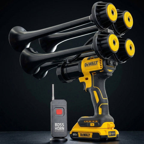 DeWalt Train Horn - Boss Series (New 2026 Model) - BossHorn - dark