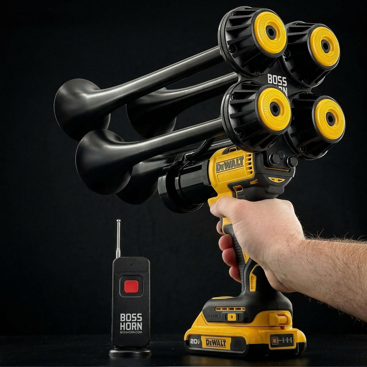 DeWalt Train Horn - Boss Series (New 2026 Model) - BossHorn - dark