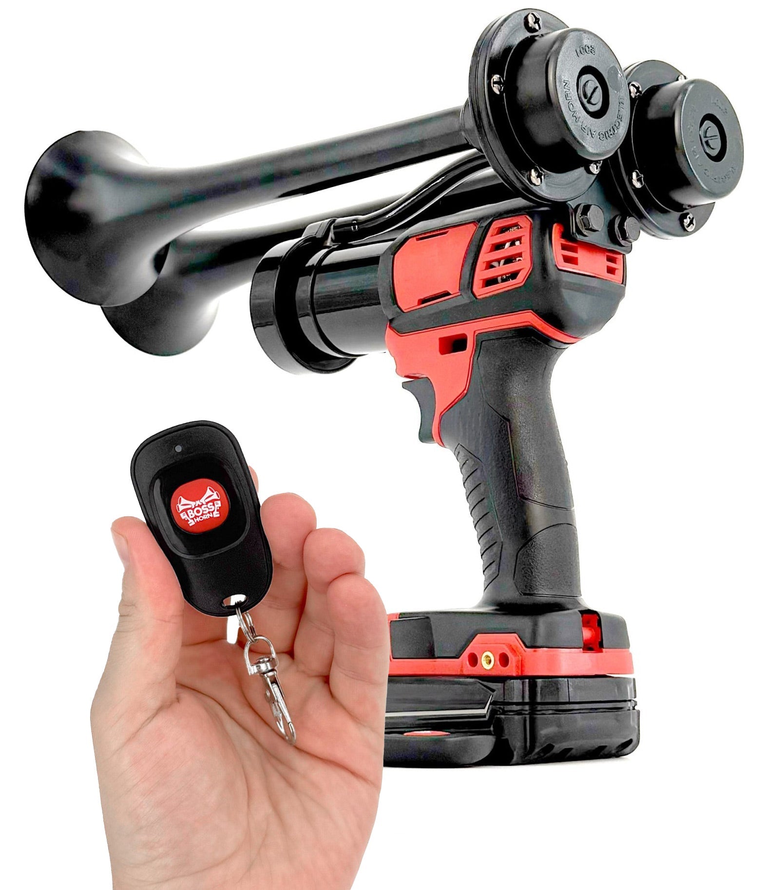 Dual Train Horn for Milwaukee® 18v Battery | BossHorn