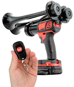 Dual Train Horn for Milwaukee® 18v Battery - BossHorn