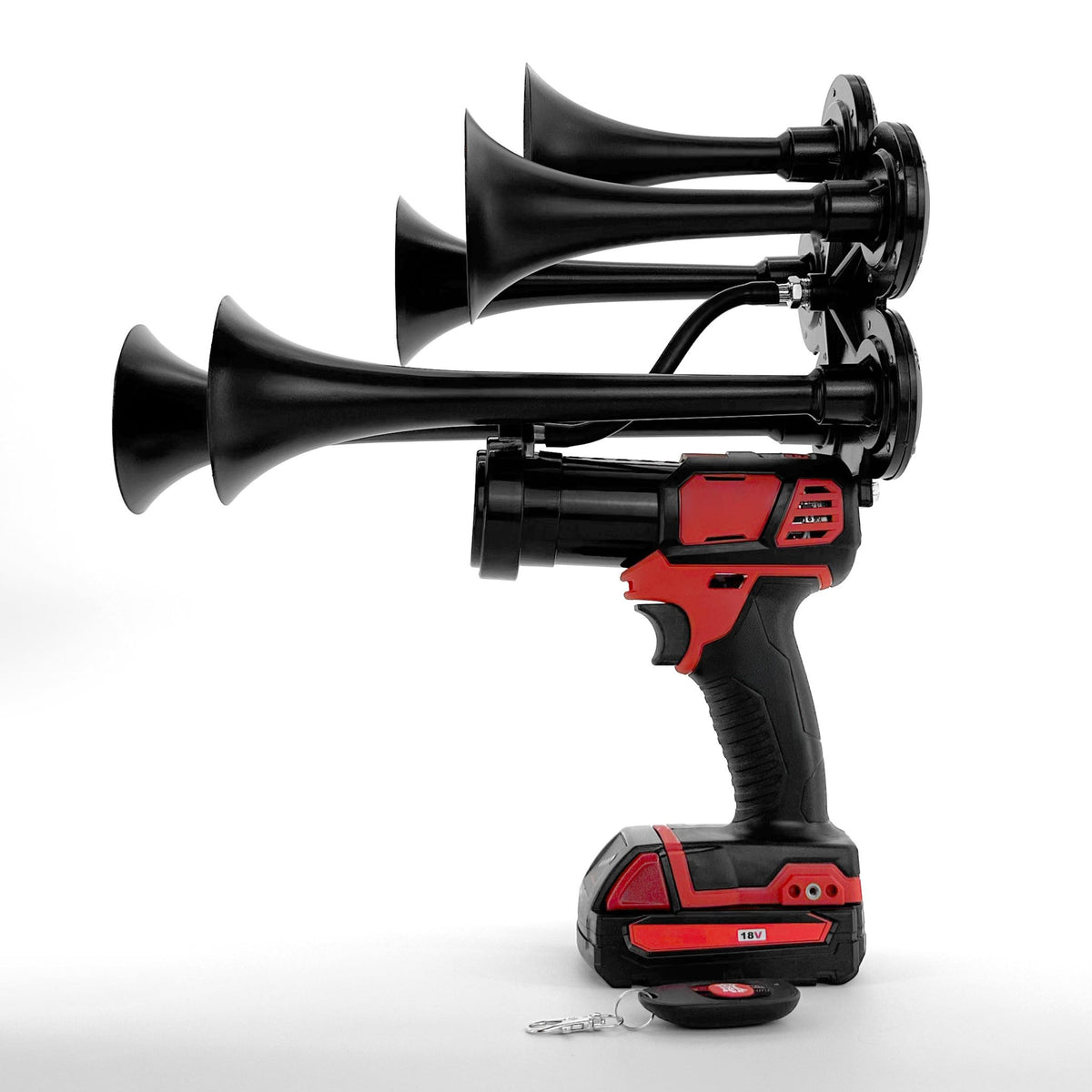 5-Trumpet Train Horn for Milwaukee® 18v Battery