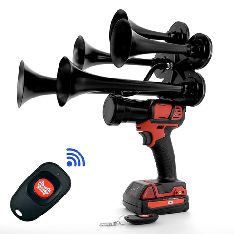 5-Trumpet Train Horn for Milwaukee® 18v Battery