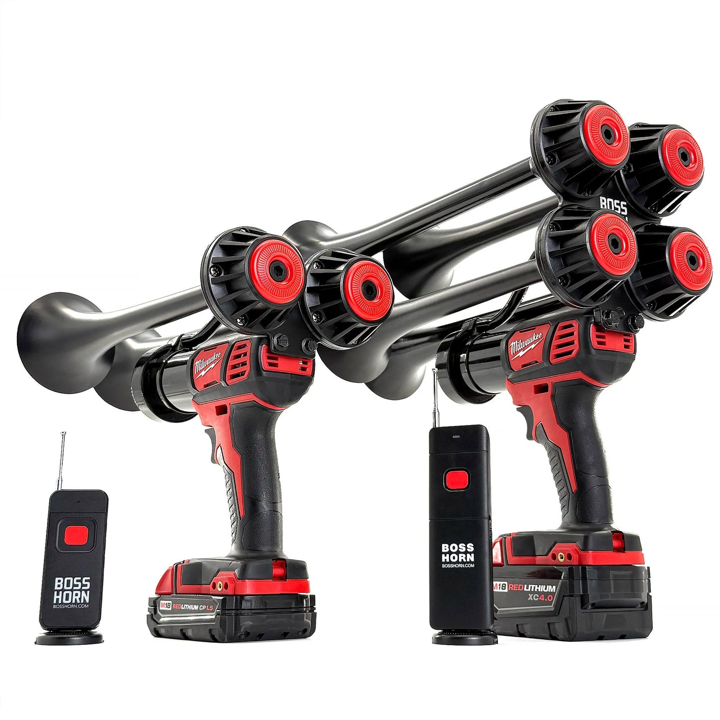 Milwaukee Train Horn M18 - Dual Horn (New 2026 Model) - BossHorn