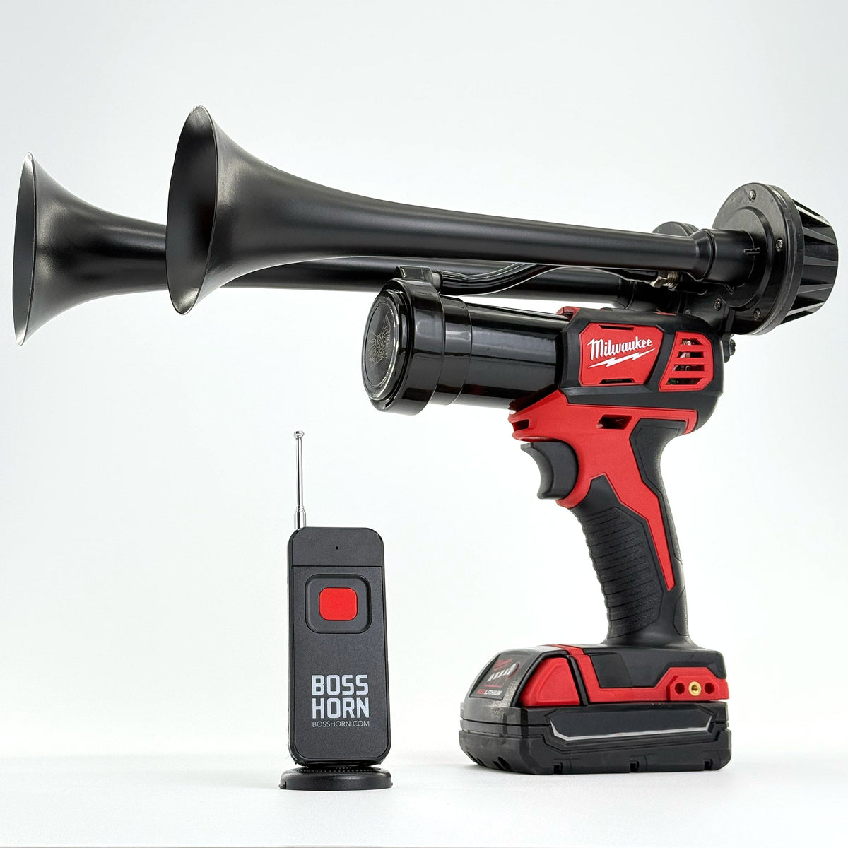 Milwaukee Train Horn M18 - Dual Horn (New 2026 Model) - BossHorn