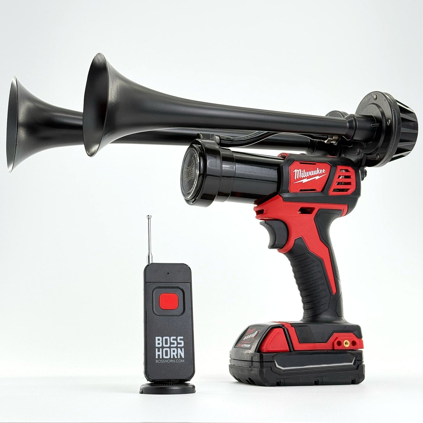 Milwaukee Train Horn M18 - Dual Horn (New 2026 Model) - BossHorn