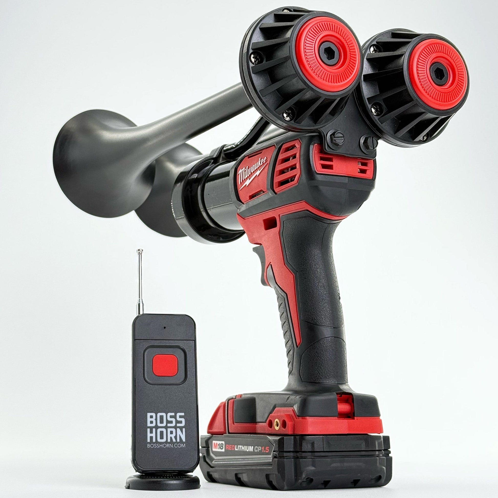 Milwaukee Train Horn M18 - Dual Horn (New 2026 Model) - BossHorn