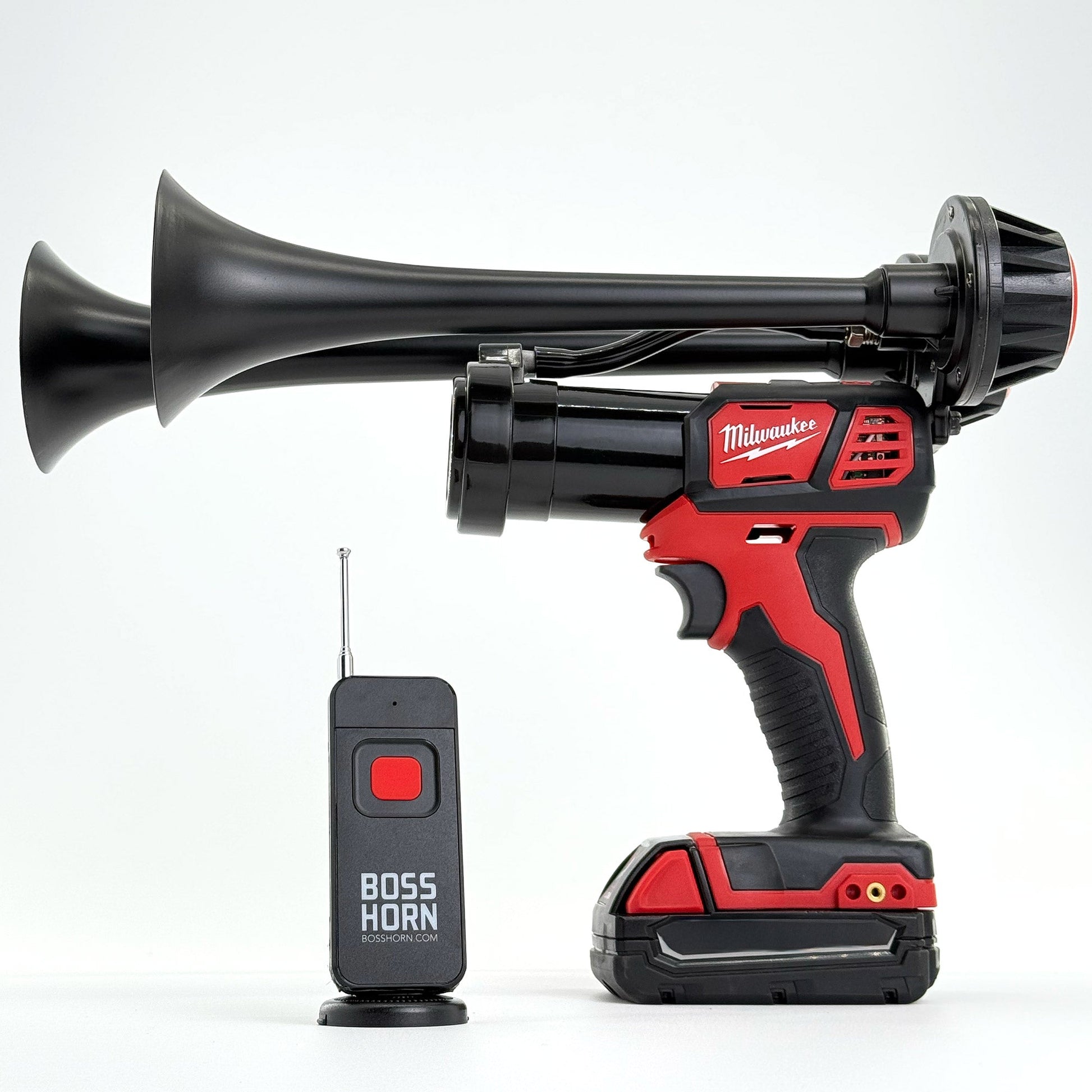 Milwaukee Train Horn M18 - Dual Horn (New 2026 Model) - BossHorn