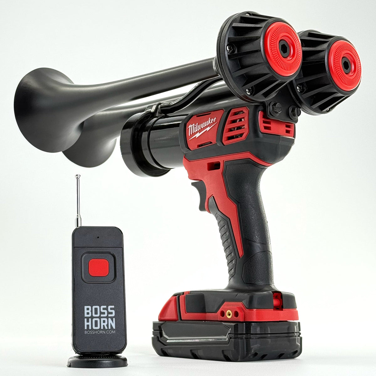 Milwaukee Train Horn M18 - Dual Horn (New 2026 Model) - BossHorn