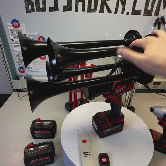 Milwaukee Train Horn short review video and sound demonstration