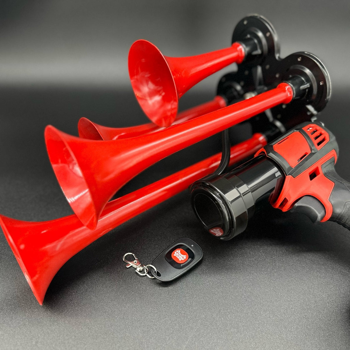 Quad Train Horn for Milwaukee® 18v Battery - BossHorn