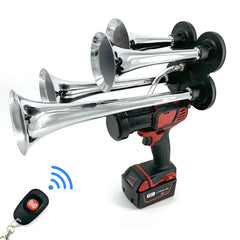 Quad Train Horn for Milwaukee® 18v Battery - BossHorn