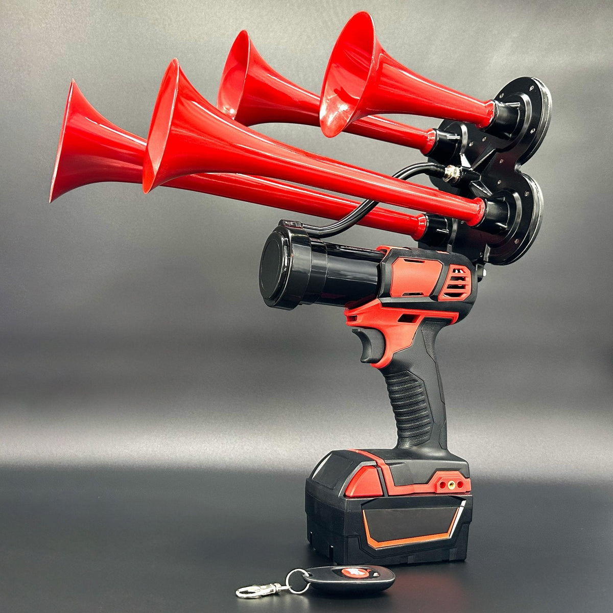 Quad Train Horn for Milwaukee® 18v Battery - BossHorn