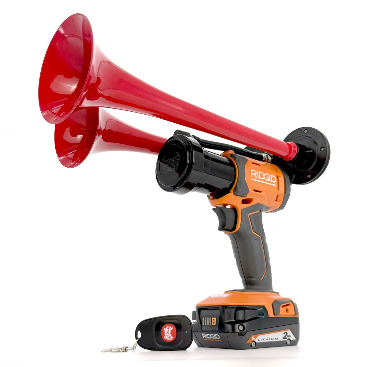 Ridgid Train Horn Gun: Dual - BossHorn - BossHorn