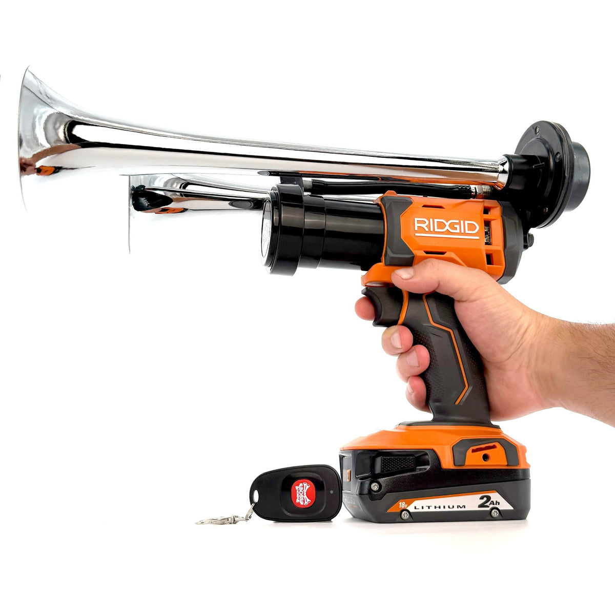Ridgid Train Horn Gun: Dual - BossHorn - BossHorn