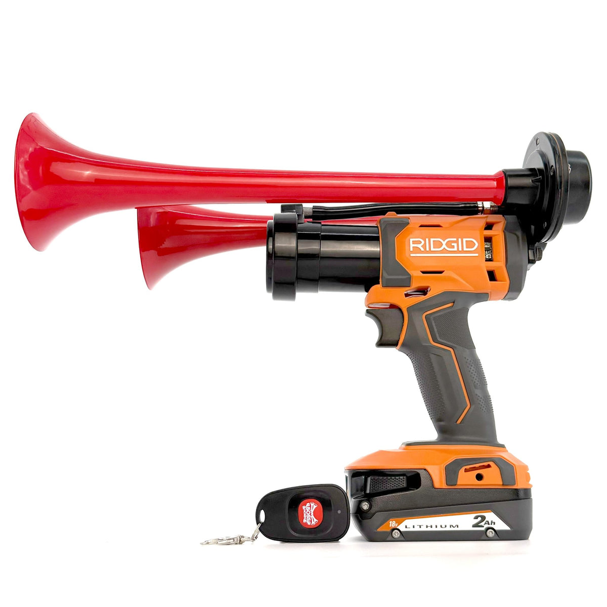 Ridgid Train Horn Gun: Dual - BossHorn - BossHorn