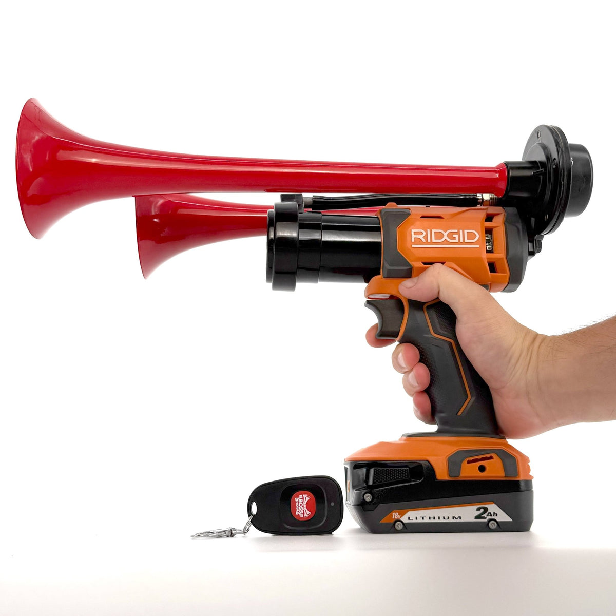 Ridgid Train Horn Gun: Dual - BossHorn - BossHorn