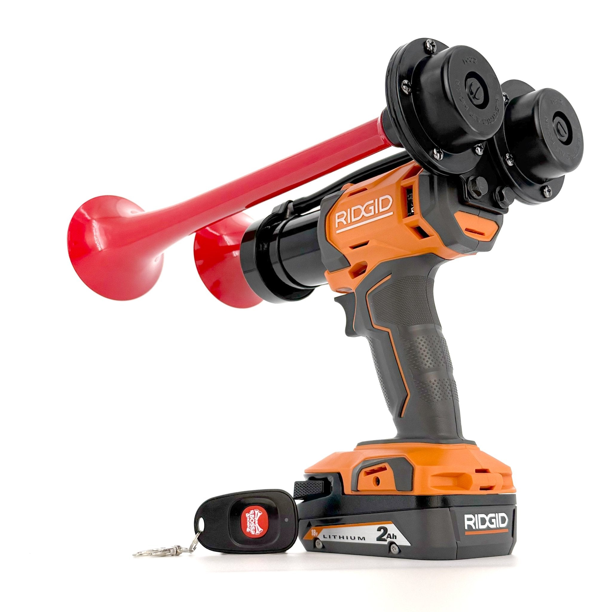 High-Quality Ridgid Train Horn Gun: Dual - BossHorn