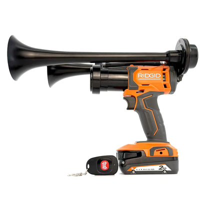 Ridgid Train Horn Gun: Dual - BossHorn - BossHorn