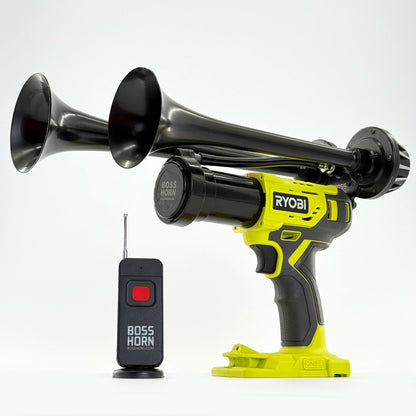 Ryobi Train Horn - Dual Drill Horn (New 2026 Model) - BossHorn