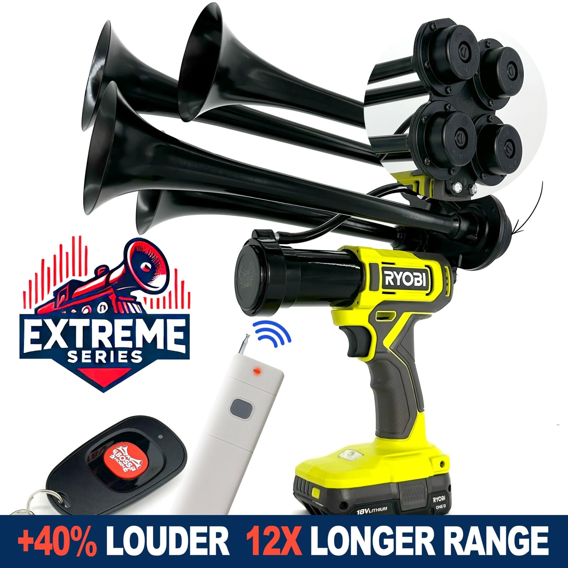 Ryobi Train Horn - Extreme Series - BossHorn