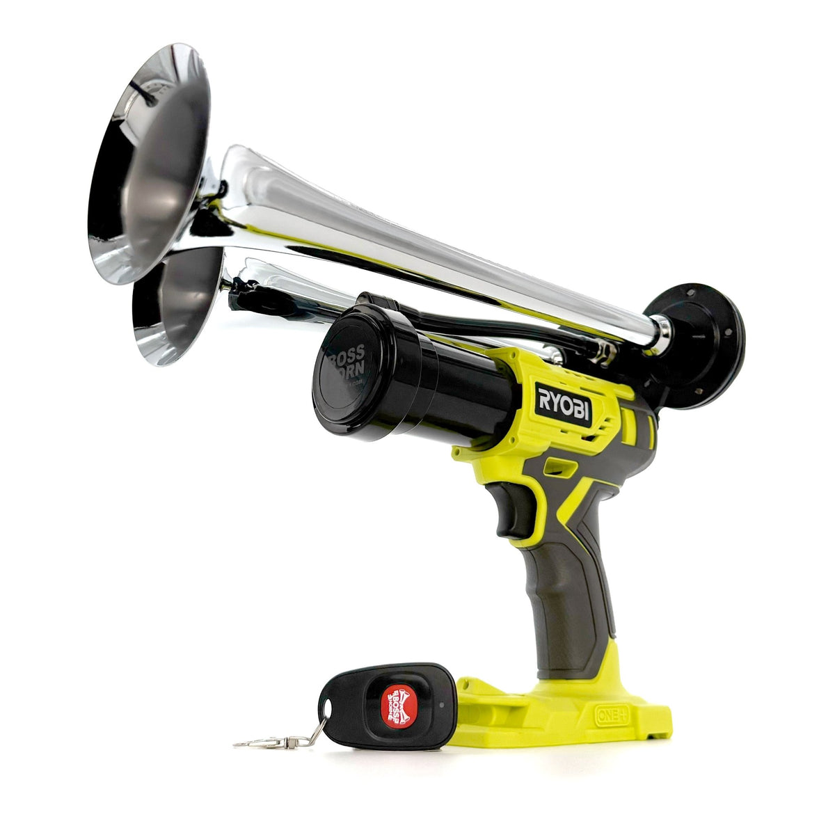 Ryobi Train Horn Gun - Dual Drill Horn - BossHorn