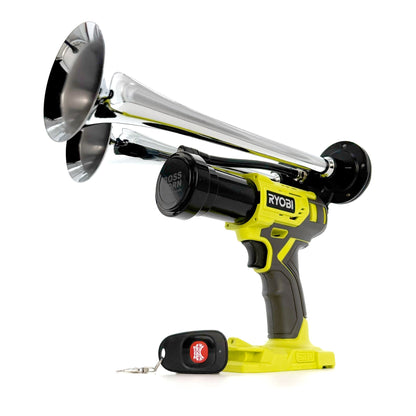 Ryobi Train Horn Gun - Dual Drill Horn - BossHorn