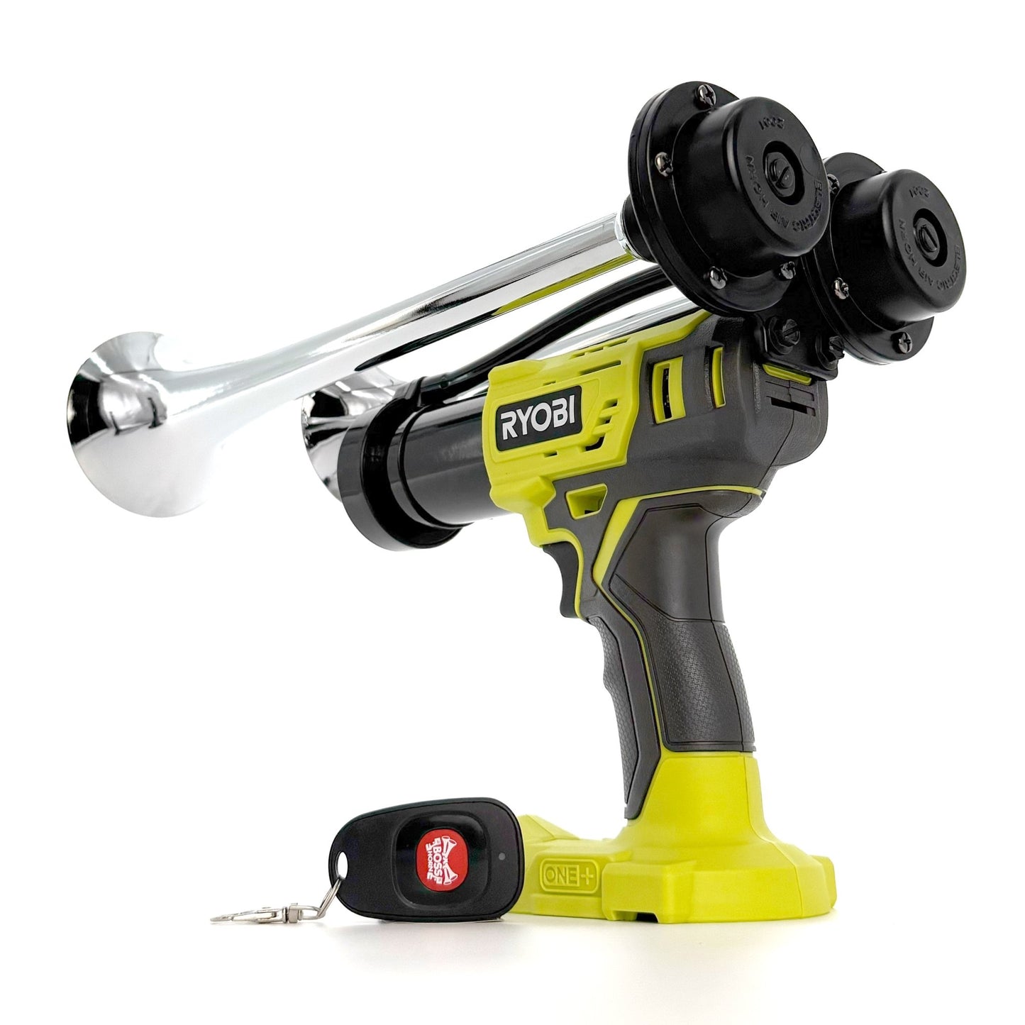 Ryobi Train Horn Gun - Dual Drill Horn - BossHorn