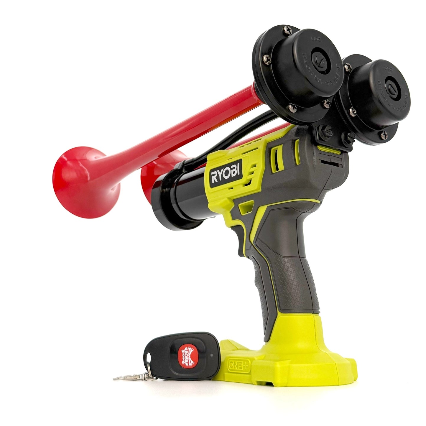 Ryobi Train Horn Gun - Dual Drill Horn - BossHorn
