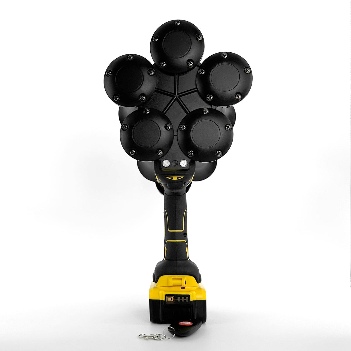 DeWalt Train Horn Gun with 5 Trumpets and Remote - BossHorn