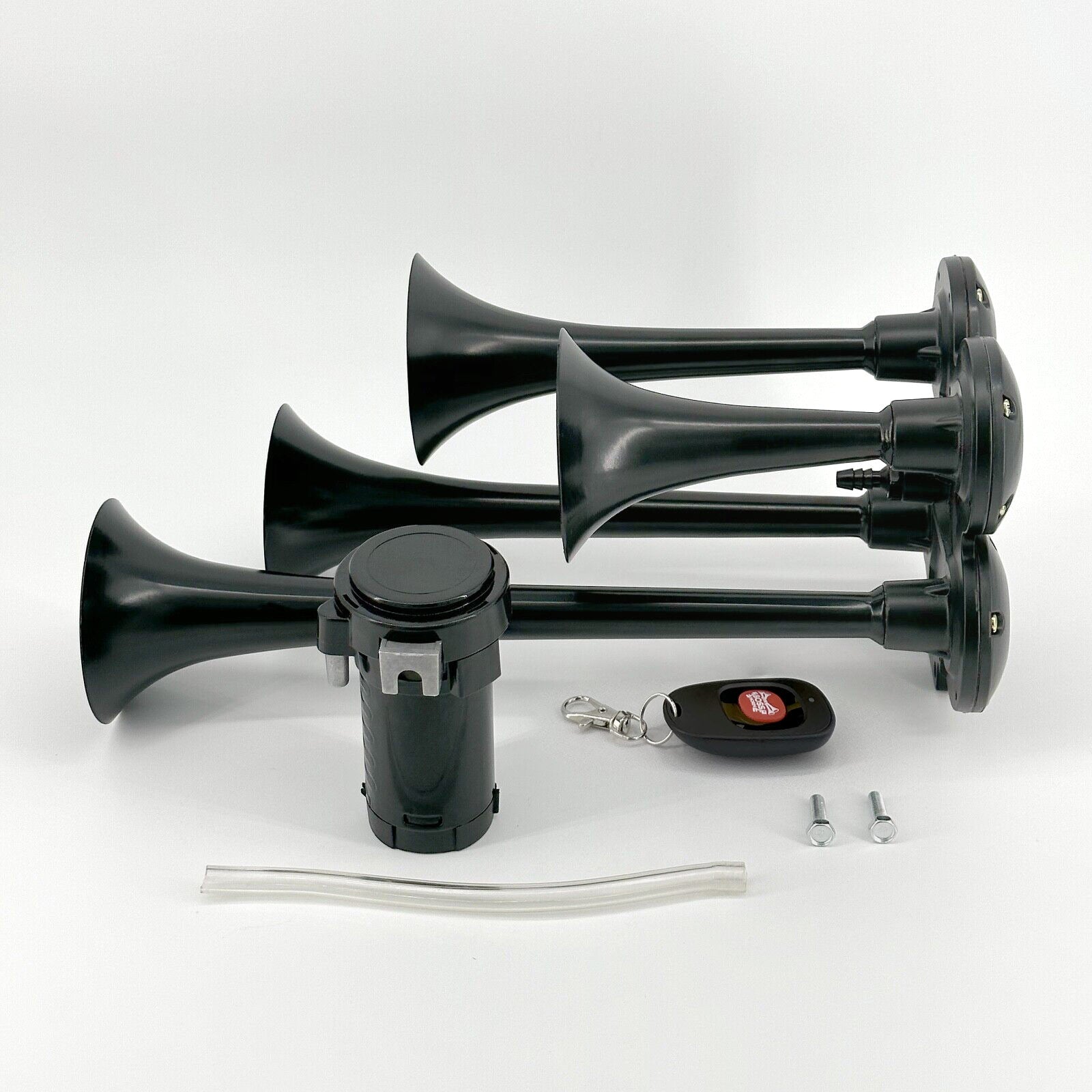 DIY Train Horn Gun Kit with 4 Trumpets for DeWalt - up to 150db
