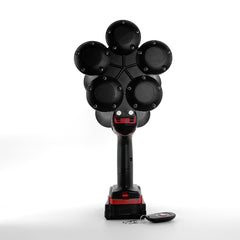 Milwaukee Train Horn Gun with 5 Trumpets and Remote - BossHorn