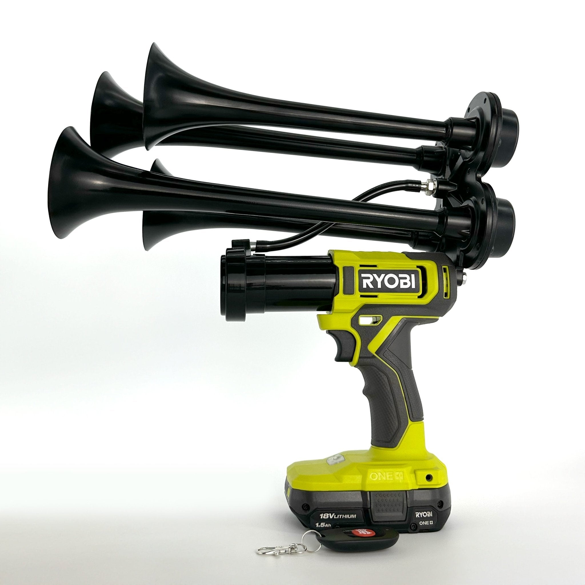 Ryobi Train Horn Premium Air Horn with Remote Control